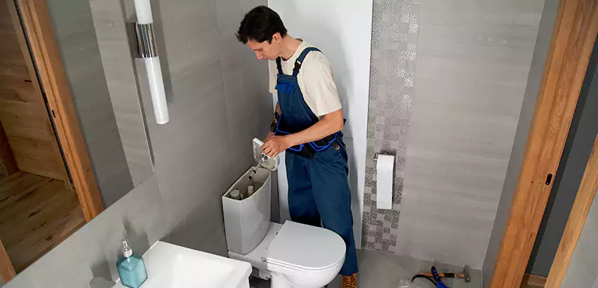 Toilet Installation in Temple