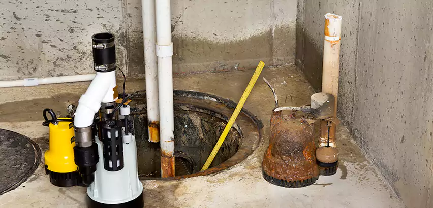 Installing Sump Pump in Finished Basement in Temple, TX