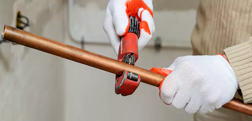 Temporary Copper Pipe Repair Temple, TX