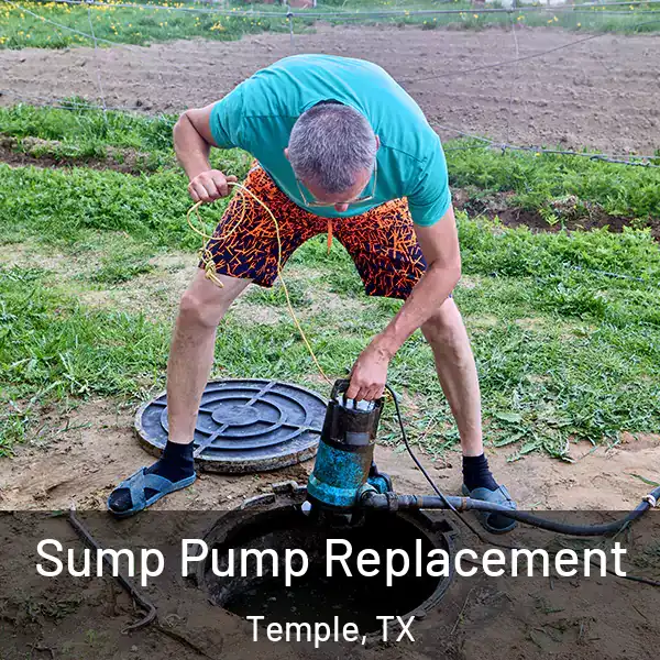  Sump Pump Replacement Temple, TX